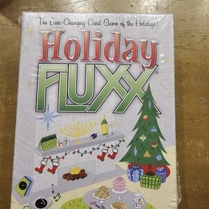 Lux Holiday Fluxx Card Game - Red and Green